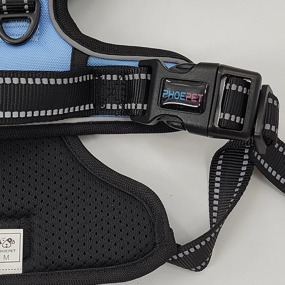 Blue and Black Dog Harness - Picture 14 of 16